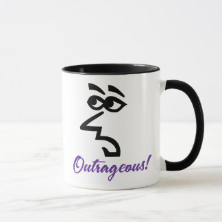 Snarky Lady Outrageous Coffee Mug