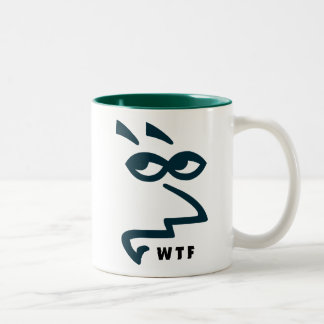 Snarky Lady WTF Coffee Mug