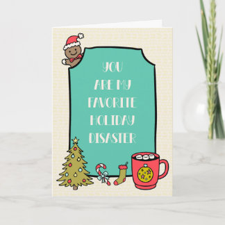 Snarky Sarcastic Christmas Card