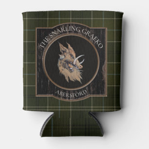 Snarling Graeko Beer Can Cooler