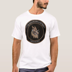 Snarling Graeko Round Men's T-Shirt