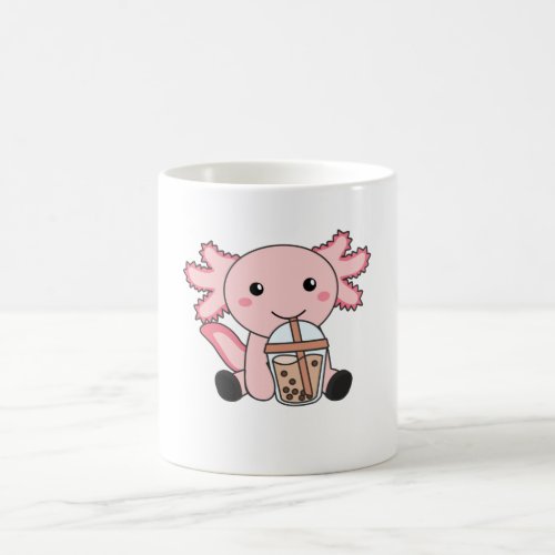Snaxolotl Axolotl Bubble Tea Lovers Sweet Animals Coffee Mug