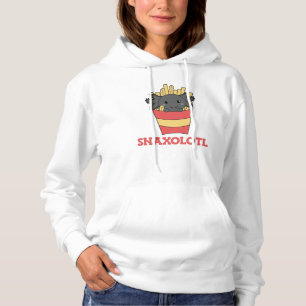 Snaxolotl Axolotl Lover Cute Animals Fries Hoodie