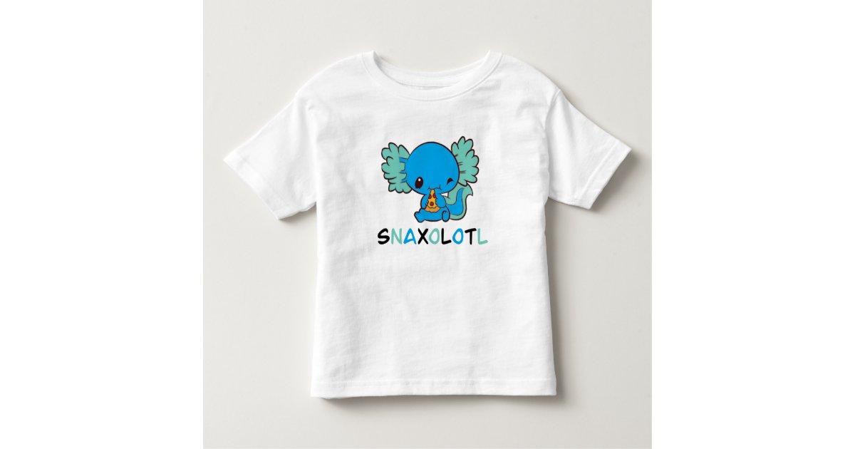 Funny Axolotl Gift For Kids Axolotl Pet T-Shirt, Zazzle