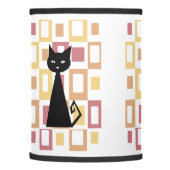 Snazzy Black Cat Lamp Shade (Left)