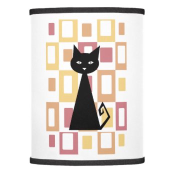 Snazzy Black Cat Lamp Shade by WaywardMuse at Zazzle