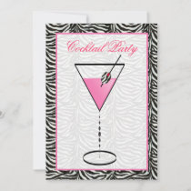 snazzy Cocktail party Invitation