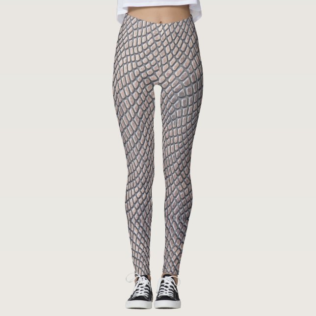 Snazzy snake skin leggings (Front)