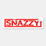 Snazzy Stamp Bumper Sticker