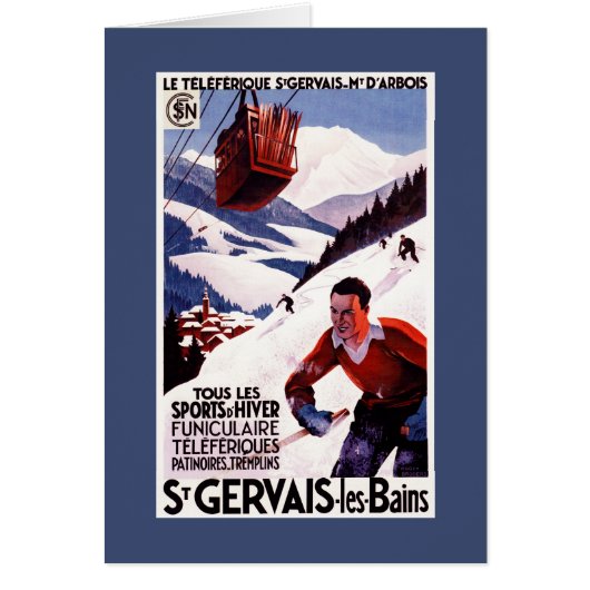 SNCF Railway Cable Car Promo Poster (Front)