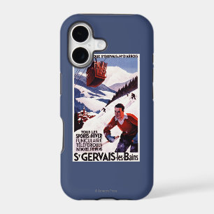 SNCF Railway Cable Car Promo Poster iPhone 17 Case