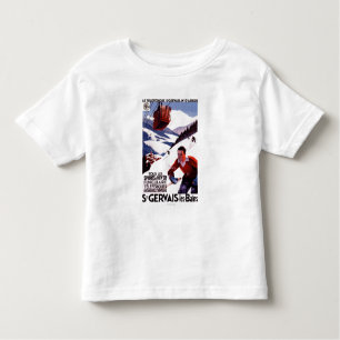 SNCF Railway Cable Car Promo Poster Toddler T-shirt