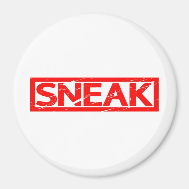 Sneak Stamp Magnet (Front)