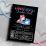 Sneaker Ball Gender Reveal Blue or Pink Sneaker Invitation