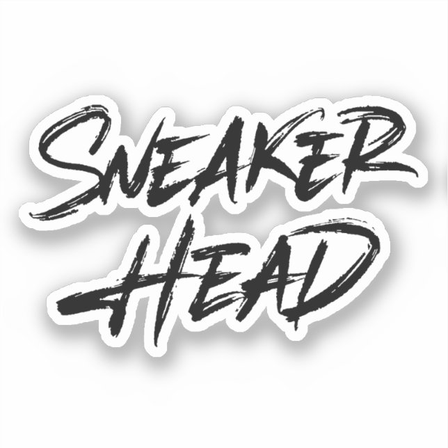 Sneaker Head Sticker (Front)