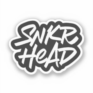 Sneaker Heads SNKR HEAD Sticker