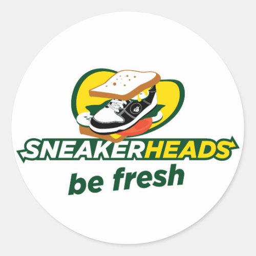 Sneaker Heads Sticker