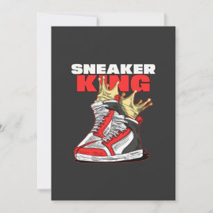 Sneaker King Sneaker head  Invitation