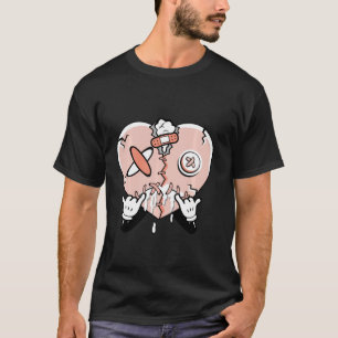Sneaker Match Tees 1 Mid Arctic Crimson Tint Orang