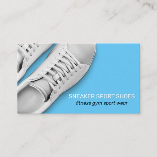 Sneaker Shoes Sport Gym Wearing Business Card