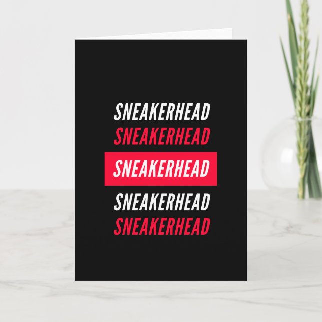 Sneakerhead Card (Front)