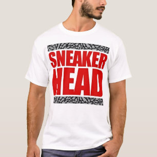 Sneakerhead Fire Red Cement T-Shirt