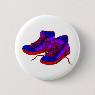 Sneakers Badge Pinback Button