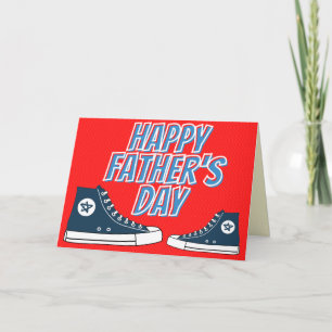 Sneakers Happy Father's Day Card