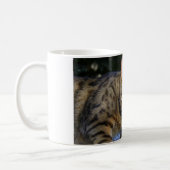 Sneaking Bengal Cat Coffee Mug (Left)