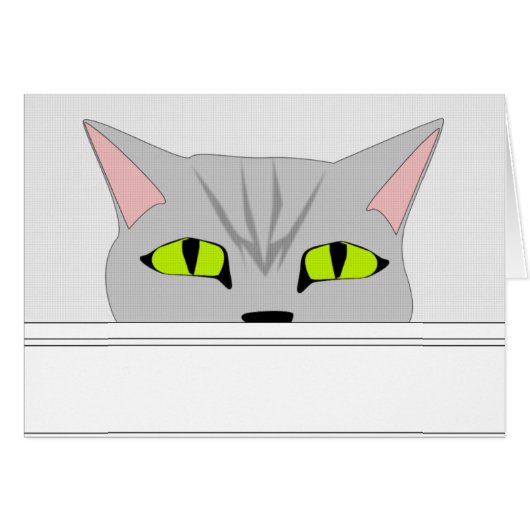 Sneaky Cat 2 Cards (Front Horizontal)