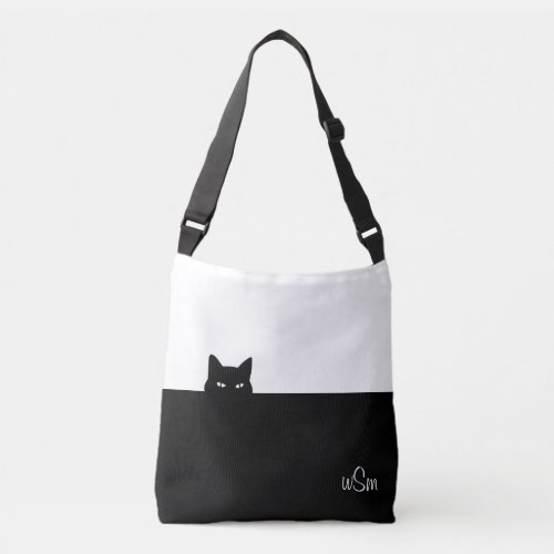 Sneaky Cat Crossbody Bag