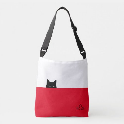 Sneaky Cat Crossbody Bag