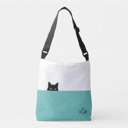 Sneaky Cat Crossbody Bag