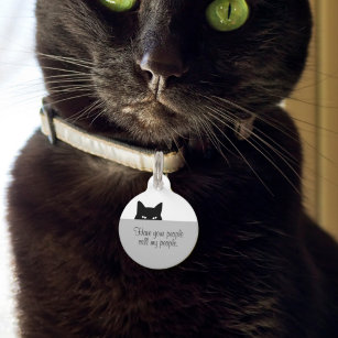 Cat iD - Custom Cat ID Tag Plate for Collars – DOG iD