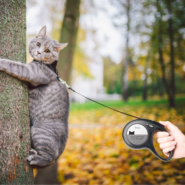 Sneaky Cat  Retractable Pet Leash (Creator Uploaded)
