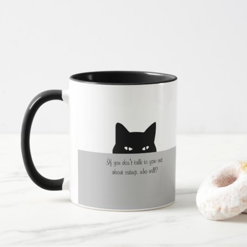 Sneaky Cat Talk to your Cat Mug