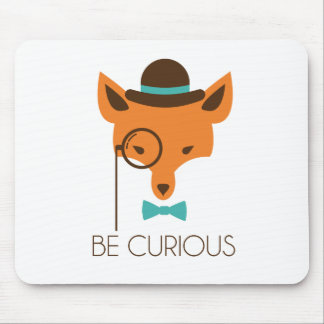 Sneaky Fox Mouse Pad