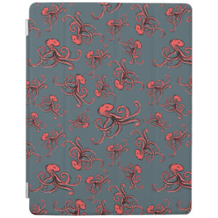 Sneaky Octopus Pattern iPad Smart Cover