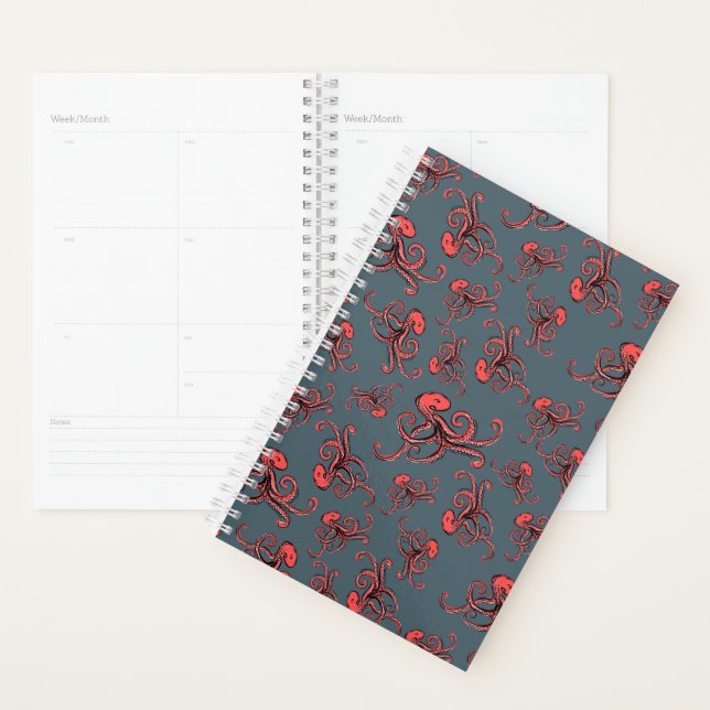 Sneaky Octopus Pattern Planner (Display)