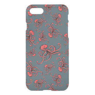 Sneaky Octopus Pattern iPhone SE/8/7 Case