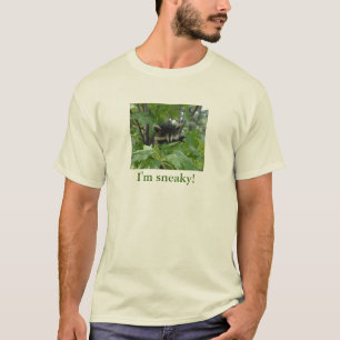 Sneaky Raccoon - Men's T-Shirt