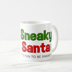 Sneaky Santa Classic Mug, 11 oz Coffee Mug