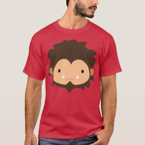 Sneaky Sasquatch Big Head 3 T-Shirt