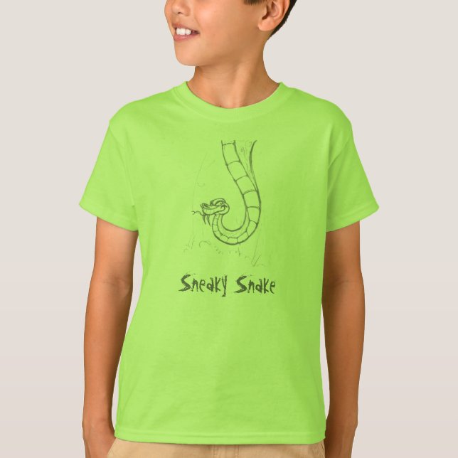 Sneaky Snake T-Shirt (Front)