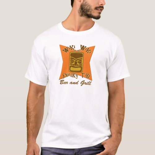 Sneaky Tiki Bar and Grill T_shirt