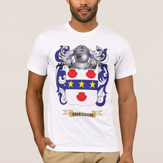 Sneddon Coat of Arms (Family Crest) T-Shirt (Front)