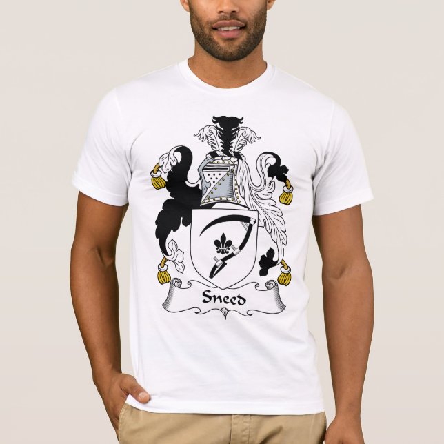 Sneed Family Crest T-Shirt (Front)