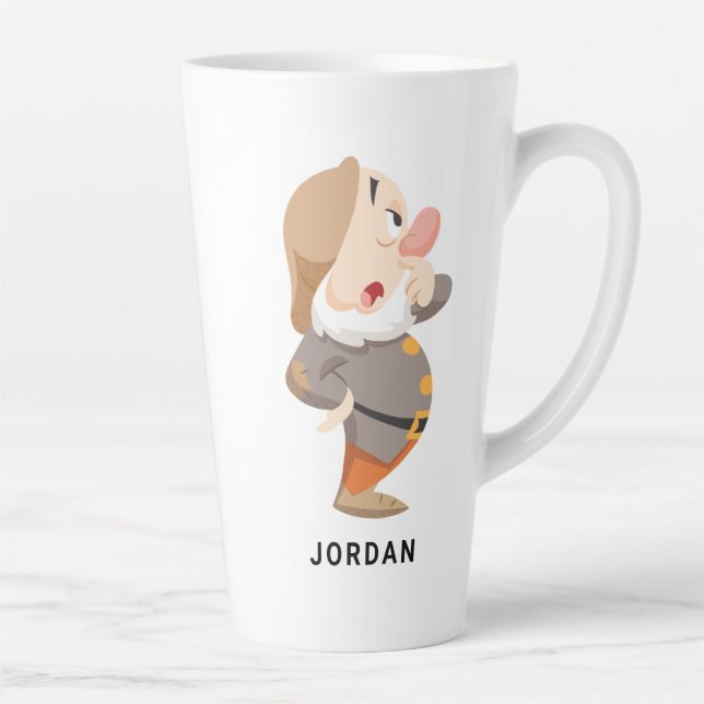 Sneezy 4 latte mug (Right)