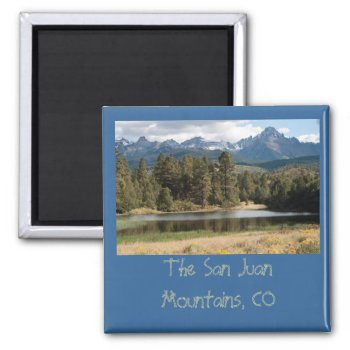 Sneffels And A Pond In The Woods Magnet by bluerabbit at Zazzle