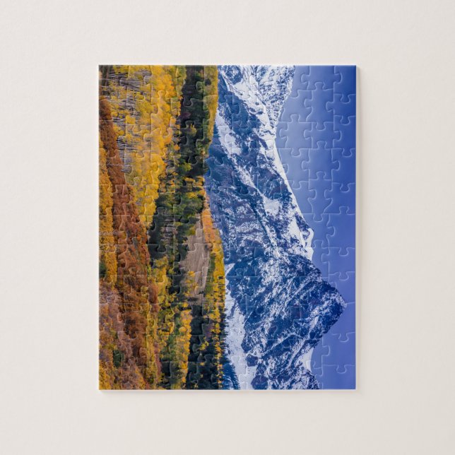 Sneffels Range Fall Sunrise - Colorado Jigsaw Puzzle (Vertical)